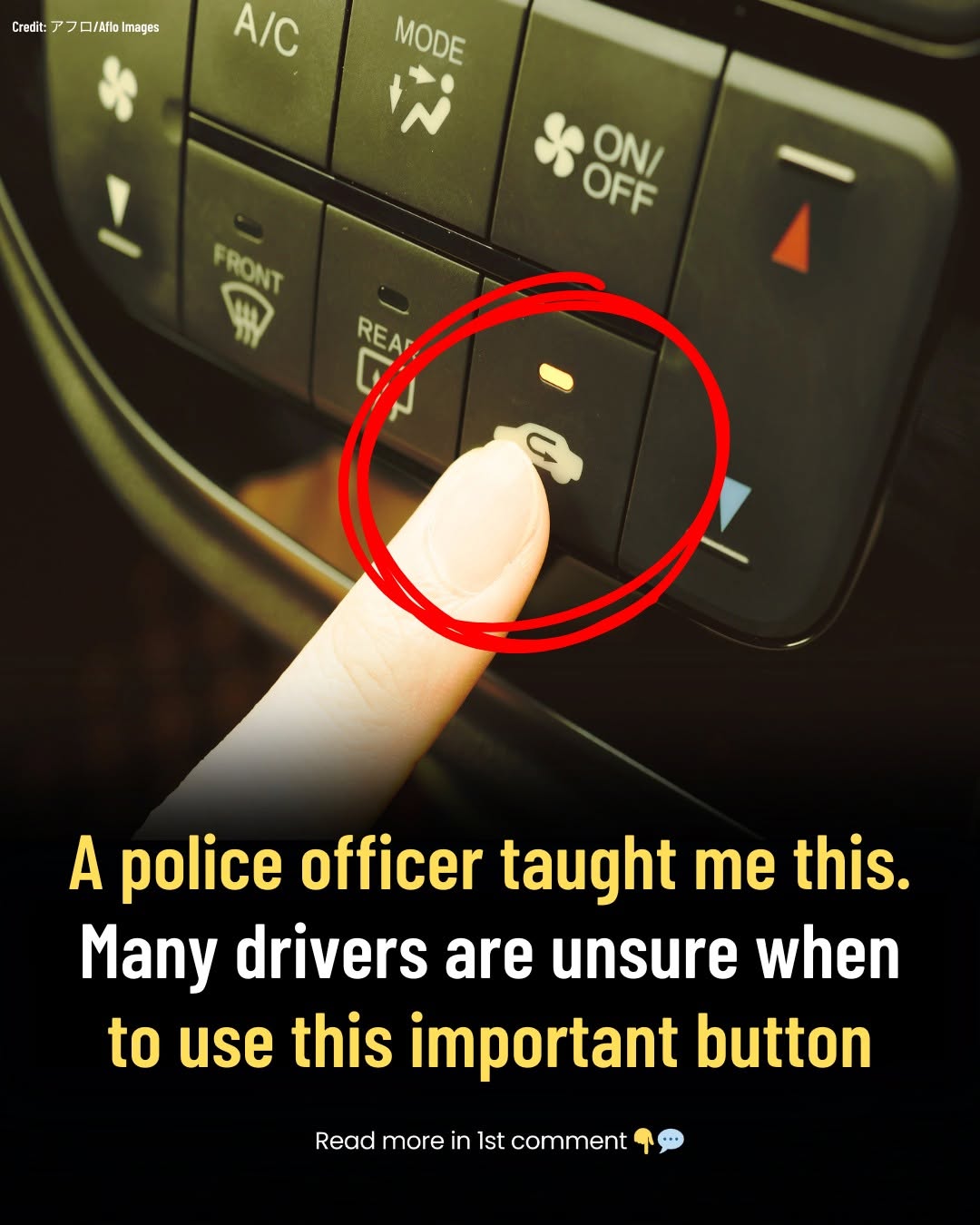 The Dashboard Button Most Drivers Ignore—And Why It Actually Matters