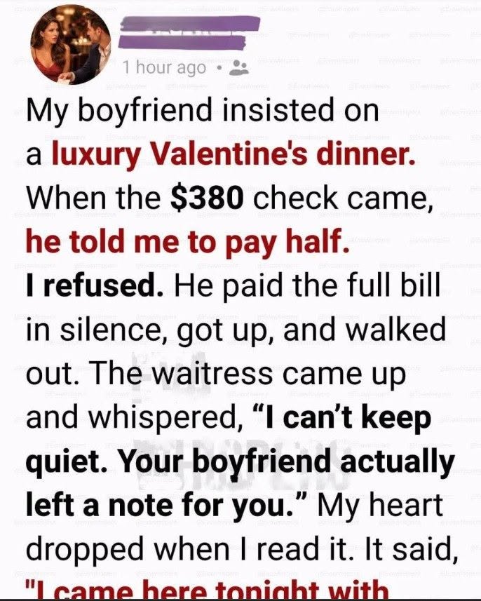 A Valentines Evening That Led to an Unexpected Life Lesson!