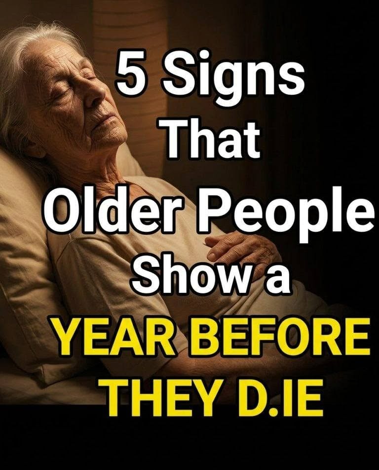 5 Signs That an Elderly Person May Be in Their Last Year of Life: Subtle Warnings You Shouldn’t Ignore