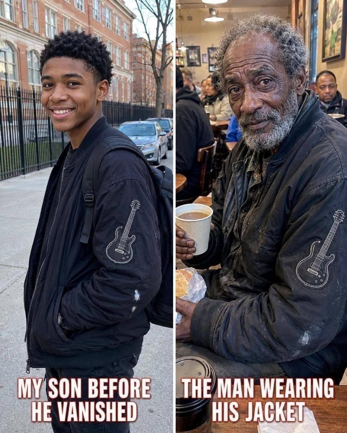I Saw a Homeless Man Wearing My Missing Son’s Jacket – I Followed Him to an Abandoned House, and What I Found Inside Made Me Nearly Collapse yas aura no .yaas,