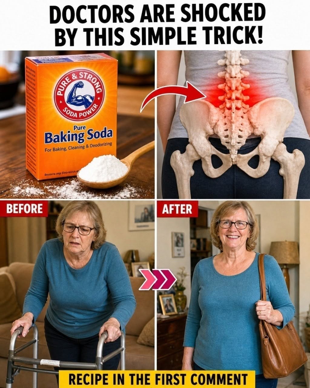 SENIORS: Use BAKING SODA THIS WAY and see how up to 13 common health problems SENIORS: Use BAKING SODA THIS WAY and see how up to 13 common health problems