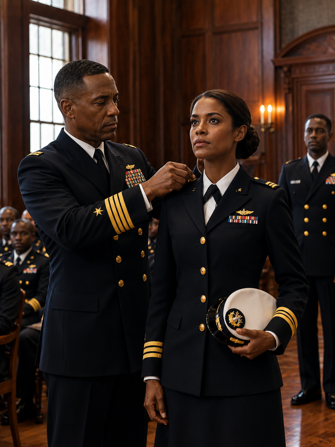 A Captain Tried To Drag Me Out Of My Own Promotion Ceremony—But The General Stopped Him With One Sentence That Froze The Entire Room