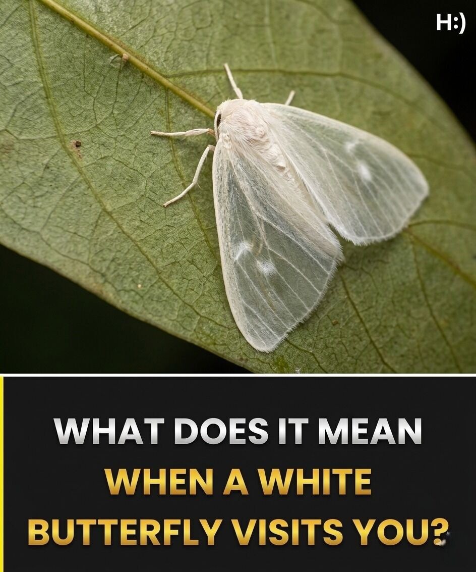 What Does It Mean When a White Butterfly Visits You? Ancient Symbolism, Spiritual Beliefs, and Cultural Myths Reveal the Mysterious Messages Many People Believe These Gentle Creatures Carry, From Signs of Transformation and Hope to Whispers of Loved Ones, Leaving Those Who Witness the Moment Wondering If the Encounter Holds a;Deeper Meaning