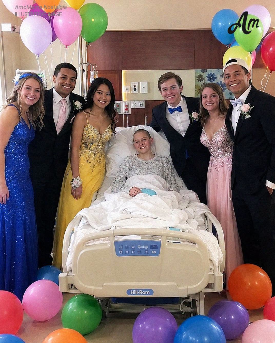 My Daughter’s Classmates Held Prom in Her Hospital Room Because She Couldn’t Attend Due to Her Illness – Then One of Them Handed Me an Envelope and Said, ‘Here’s the Real Reason We’re Here’