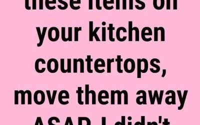 10 Things You Shouldn’t Be Storing on Your Kitchen Countertopv