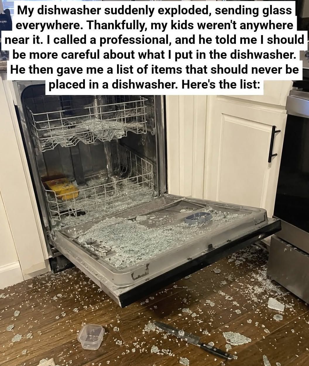 **8 Things You Absolutely Should Not Put in a Dishwasher **(And Why)